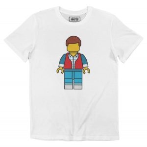 T-shirt Marty Lego – Tee-shirt Marty McFly en Figurine Lego