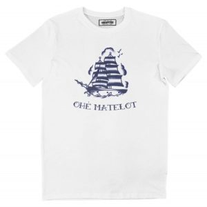 T-shirt Matelot – Tee-shirt Dessin de Bateau 2 mats