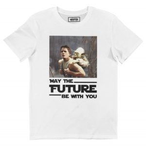 T-shirt May The Future – Tee-shirt Humour BTTF x Star Wars