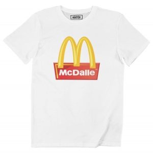 T-shirt McDalle – Tee-shirt Parodique Logo McDonald’s