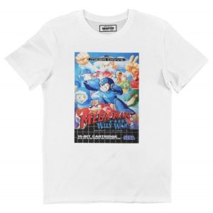 T-shirt Mega Man – Tee-shirt Jeu Video Culte Sega