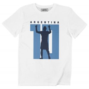 T-shirt Messi Argentina – Tee-shirt Numero 10 Argentine