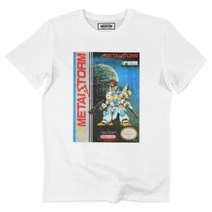 T-shirt Metal Storm – Tee-shirt Retro Jeu Video Robot Mecha