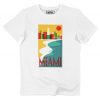 T-shirt Miami – Design Minimaliste