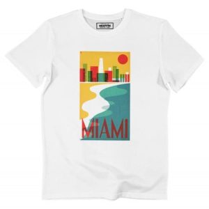 T-shirt Miami – Design Minimaliste