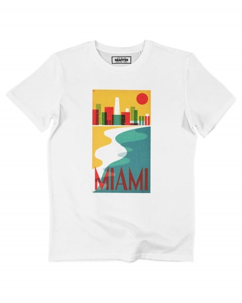 T-shirt Miami – Design Minimaliste