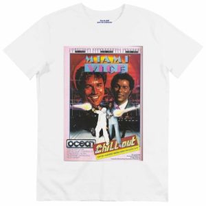 T-shirt Miami Vice Amstrad – Tshirt Jeu Video 2 Flics a Miami