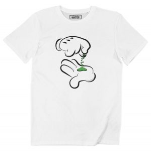T-shirt Mickey Gloves Marijuana – Tee-shirt Mickey Cannabis