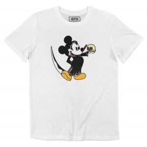 T-shirt Mickey Malefique – Collection Mickey et Tete de mort