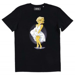 T-shirt Monroe Simpsonized – Marilyn Monroe en Simpson