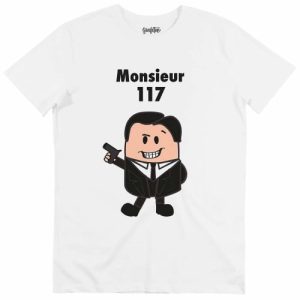 T-shirt Monsieur 117 – Tshirt Monsieur Madame x OSS 117
