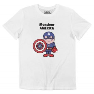T-shirt Monsieur America – Tshirt Monsieur Madame x Captain