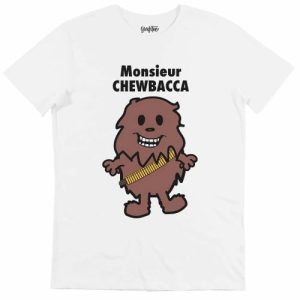 T-shirt Monsieur Chewbacca – Tshirt Drole Chewie Star Wars
