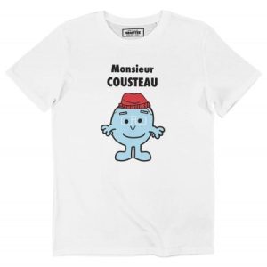 T-shirt Monsieur Cousteau – Tshirt Parodie Monsieur Madame