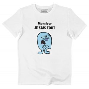 T-shirt Monsieur Je Sais Tout