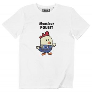 T-shirt Monsieur Poulet – Tshirt Parodie Monsieur Madame