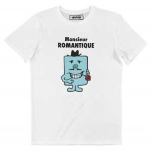 T-shirt Monsieur Romantique – Theme Amour Monsieur Madame