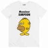 T-shirt Monsieur Simpson – Tshirt Homer x Monsieur Madame