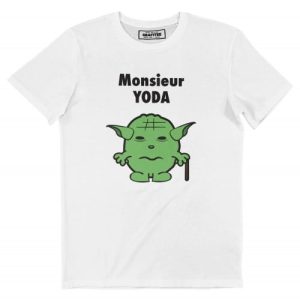 T-shirt Monsieur Yoda – Tshirt Monsieur Bonhomme vs. Yoda