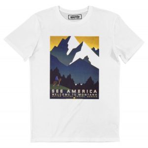 T-shirt Montana – Montagne Americaine