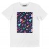 T-shirt Motifs 80’s – Tshirt a Motifs Colores pour Homme