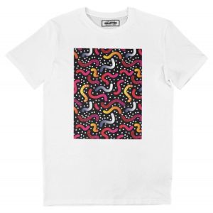 T-shirt Motifs Serpentins – Tshirt Homme Motifs Annees 90
