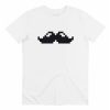 T-shirt Moustache Emoji – Tshirt Motif Moustache en Pixels