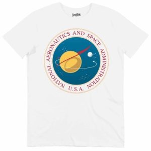 T-shirt NASA Vintage – Tshirt Blason Nasa Retro
