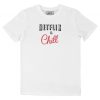 T-shirt Netflix & Chill  – Tee-shirt Expression Originale Netflix