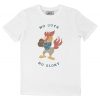 T-shirt No Guts – Tee-shirt Illustration Coq Boxeur
