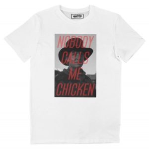 T-shirt Nobody Calls Me Ckicken – Tshirt Replique Culte McFly