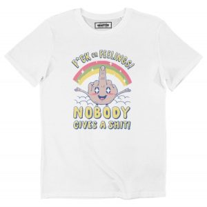 T-shirt Nobody Gives a shit – Tshirt WTF Tres Drole