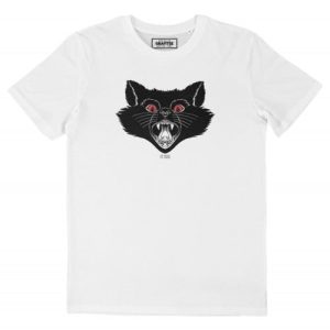 T-shirt Not Superstitious – Tee-shirt Chat Noir Streetwear