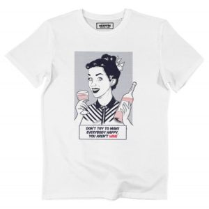 T-shirt Not Wine – Tshirt Humour et Vin Rouge