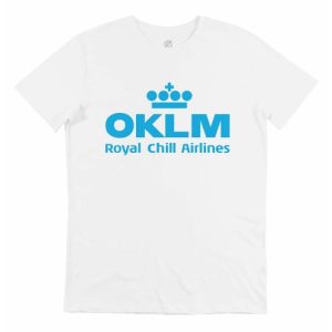 T-shirt OKLM – Tshirt Parodie du Logo KLM