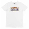 T-shirt OUTATIME – Plaque oiture Retour Vers Le Futur