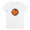 T-shirt Orange Pixel – Tshirt Illustration d’une Orange en Pixels