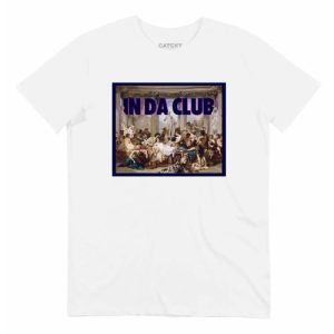 T-shirt Orgie In Da Club – Tee-shirt 50 Cent x Scene Antique