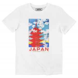 T-shirt Pagode Japonaise – Temple et Paysage Japonais
