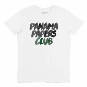 T-shirt Panama Papers Club – Tshirt Humour Panama Papers