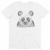 T-shirt Panda Noir – Coupe Homme