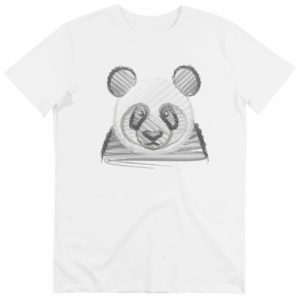 T-shirt Panda Noir – Coupe Homme