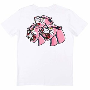 T-shirt Panthers – Tee-shirt Tetes de Pantheres