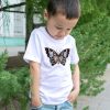 T-shirt Papillon Taille enfant 3 a 14 ans