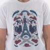 T-shirt Paris Life – Allegorie Graphique Ville Lumiere