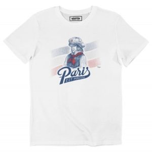 T-shirt Paris est Magique – Tee-shirt pour Supporter du PSG