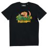 T-shirt Peekaboo – Dessin Dinosaure Mignon