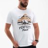 T-shirt Perfect Place – Theme Montagne et Outdoor