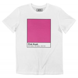 T-shirt Pink Kush – Tshirt Couleur Weed Pink Kush