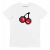 T-shirt Pixel Cerise – Tee-shirt Motif Cerises en Pixel Art